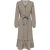 Only Onlnova Life Elite Amy - Abito Lungo Vestito Donna (Pacco da 1)