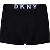 DKNY Boxer Uomo in Nero/Bianco/Grigio | Tessuto Ultra Morbido in Misto Modal e Cotone con Fascia in Microfibra Elasticizzata in Vita | Intimo Comodo ed Elastico - Confezione Multipla da 3