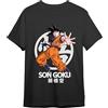 Comic Studio Dragon Ball Z Maglietta | Licenza Ufficiale | Goku | Nero | M T-Shirt, M Unisex