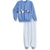 CALIDA Kids Set di Pigiama, Blu (Vista Blue), 152-158 Bambine e Ragazze