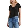 Marc O'Polo Marc OߴPolo Denim Donna T-Shirt in Cotone bio con Scollo a V