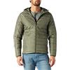 JACK & JONES Jjeace Spring Puffer Hood Giacca trapuntata da uomo con cappuccio, Oliva impolverato, L