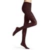 FALKE Check Mate 60 DEN W Ti semicoprenti fantasia 1 pezzo, Collant Donna, Marrone Cayenne 5950, S