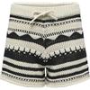 ONLY Shorts Onlmerida Life MW Pantaloncini Knt, Natur, S Donna
