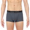 HOM Boxerlines #2 Boxer TwoPack, Mutande Uomo, Multicolore (black/blue V006), Small, Pack de 2