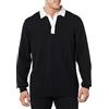 Amazon Essentials Maglione Da Rugby Uomo, Nero, S
