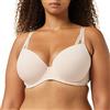 Calvin Klein Donna Reggiseno a Mezza Coppa Lift Elasticizzato, Beige (Beechwood), 4B