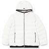 Geox W Spherica Mid Parka, Giacca Donna, BLANC DE BLANC, 54
