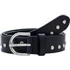 Desigual BELT_HEART STUDS, 2000 BLACK, 85
