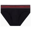 Emporio Armani Slip Elastico Testurizzato da Uomo, Nero, XL, Nero, XL