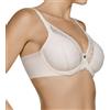 Selene, Reggiseno Donna in Pizzo Floreale, con Ferretto e Leggera Imbottitura, Collezione Mara, Colore Rosa, Taglia 6C