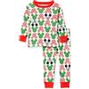 Amazon Essentials Disney | Marvel | Star Wars Set di Pigiama da Notte Attillati in Cotone Unisex Bimbi, Mickey Holiday - Baby And Kids, 18 mesi