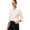 Tommy Hilfiger Donna Pullover Soft Wool con Scollo a V