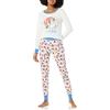 Amazon Essentials Disney | Marvel | Star Wars Set di Pigiama da Notte Attillati in Cotone Donna, Star Wars Mando Winter - Womens Snug-fit, XS