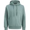 Jack & Jones Jjecorp - Felpa da Uomo con Cappuccio, Colore: Blu Minerale, XXL
