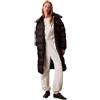 Calvin Klein Essential Midweight Long Puffer Lv047d502g Cappotti Donna