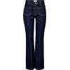 ONLY - Onlemily HW Flared Rinse DNM Mae, Onlemily HW Flared Rinse DNM Mae Donna