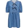 ONLY Onlclara Puff Bow Dress DNM AKM Onlclara Puff Bow Dress DNM AKM Donna (Pacco da 1)
