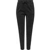 ONLY ONLPOPTRASH-ALYA Easy Glit Pant Pnt, Black/Detail:Silver Lurex, (XL) W x 32L