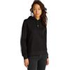 Calvin Klein Donna Felpa Woven Regular con Cappuccio, Nero (CK Black), XS