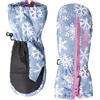 Playshoes Guanto, Guanti invernali Unisex - Bambini e ragazzi, Cerniera Con Fiocco Di Neve, 1 (ca.1-2 anni)
