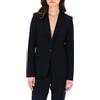 Caroll 232v-vantea Giacca Tailleur Taglio Aderente, Blu Navy, 40 Donna (Pacco da 1)