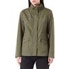 Geox W Dandra Giacca, Military Olive, 42 EU Donna