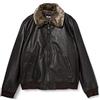 Schott nyc Uomo Lc930dgt Giacca di Pelle Not Applicable, Marrone Scuro, 4X-Large