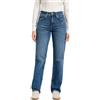 Lee Jeans da Donna Rider Classic, Relaxed Straight Fit, Straight Leg, Trasparente, 42 IT (28W/33L)