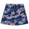 Emporio Armani Boxer da Bagno da Uomo, Camu Blu/Aquile, S