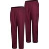 MISEMIYA - Confezione 2 Pz - Pantaloni Sanitari Unisex - Divise MEDICHE Divise SANITARIE Pantaloni da Lavoro - RIF. 8312 * 2 pz