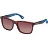 Skechers SE6221 Occhiali da Sole Uomo, Occhiali da Sole Casual Leggeri, Forma Lente Rettangolare