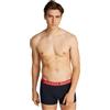 Tommy Hilfiger Uomo Pantaloncino Boxer Confezione da 3 Trunks in Cotone, Multicolore (Terra Red/Pri Red/des Sky), S