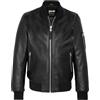 Schott NYC Lcbombers Bomber in pelle da uomo, Nero, S