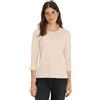 Cecil Maglietta con Struttura a Costine Oat Milk Beige XL