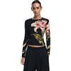 Desigual REPRIS_TS_Romantic, 2000 Black, XS