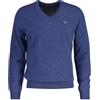 Gant MD. Extrafine Lambswool V-Neck Maglione Uomo