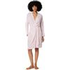 Amazon Essentials Vestaglia Accappatoio in Misto Modal a Maniche Lunghe Donna, Rosa, S
