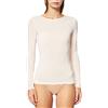 sloggi Donna Ever Cosy Long Sleeve Shirt, Fresh Powder, L