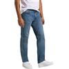 Lee - Jeans Uomo - vestibilità Regular - Extreme Motion - Rinse