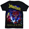 Collectors Mine - Judas Priest - Defender Of Faith, T-shirt da uomo, manica corta, collo rotondo, Nero (Schwarz (Schwarz)), Medium