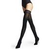 FALKE Pure Matt 50 DEN W Stu semicoprenti tinta unita 1 paio, Autoreggenti Donna, Blu Marine 6179, 8.5-9