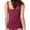 sloggi Go Allround Lace Shirt 01, Canottiera Donna, Rosso (Dark Wine), Taglia unica