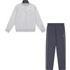 Champion Legacy - Tuta da uomo con zip intera e logo, grigio (EM021), S, Grigio (EM021), S