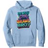Humor Brawl Bro Controller per Le Stelle di Brawl Showdown, i Divertenti Giocatori Non Hanno Tempo Brawl Bro Felpa con Cappuccio, Unisex per Adulti, Blu Polveroso, S