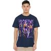 KPOP Demon Hunters Huntrix Huntrx Golden Trio Pose T-Shirt Unisex, Navy, 3XL