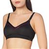 Triumph Donna Triaction Free Motion N EX, Sports bra non-wired, BLACK, 6D
