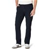 Amazon Essentials Pantaloni Chino Elasticizzati Comodi Effetto Slavato, Vestibilità Atletica Uomo, Nero, 30W / 29L
