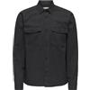 ONLY & SONS Onslev 0359 - Maglia in Tela, Nero, L