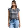 Street One Dropped Shoulder - Blusa Girocollo Frozen Wave 40